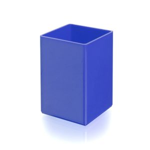 Cubo Portalapiz Azul