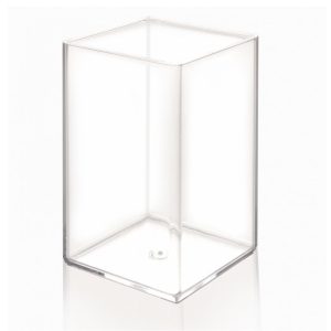 Cubo Portalapiz Cristal