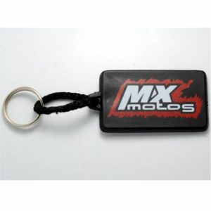 Llaveros Goma Liso MX Motos